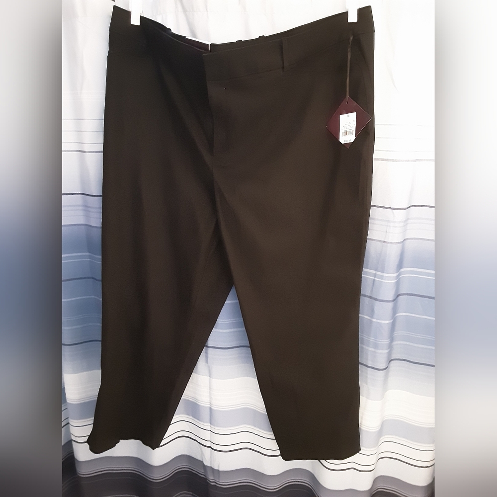 Ava & Viv High-Rise Women's Stretch Slacks
